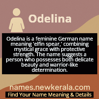 Odelina Name Meaning and Origin