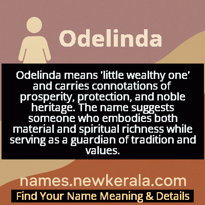 Odelinda Name Meaning and Origin