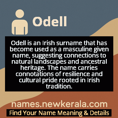 Odell Name Meaning and Origin