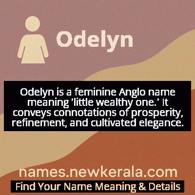 Odelyn Name Meaning and Origin