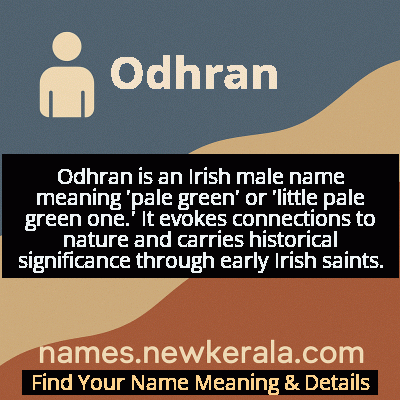 Odhran Name Meaning and Origin
