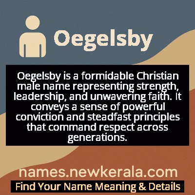 Oegelsby Name Meaning and Origin