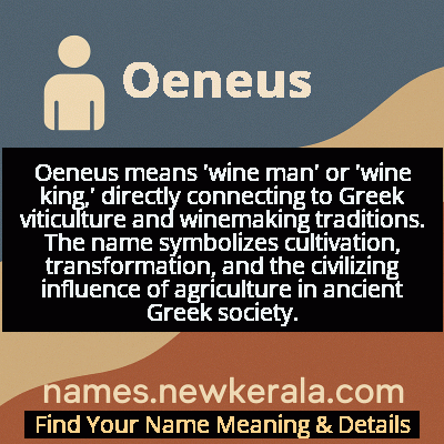 Oeneus Name Meaning and Origin