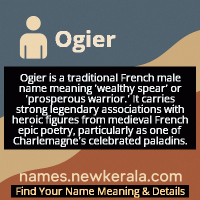 Ogier Name Meaning and Origin