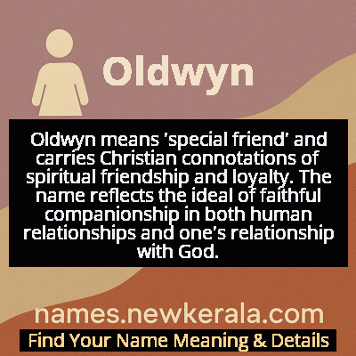 Oldwyn Name Meaning and Origin