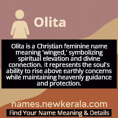 Olita Name Meaning and Origin