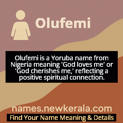 Olufemi Name Meaning and Origin