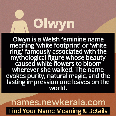 Olwyn Name Meaning and Origin
