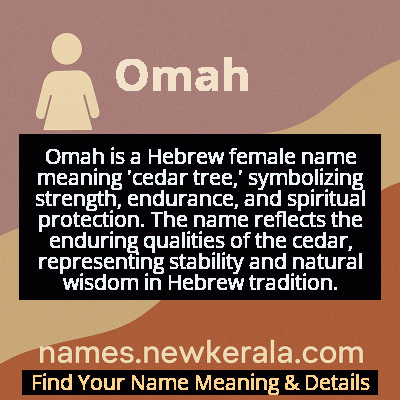 Omah Name Meaning and Origin