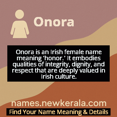 Onora Name Meaning and Origin