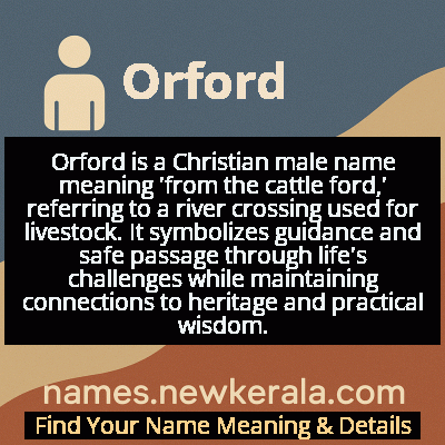 Orford Name Meaning and Origin