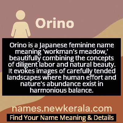 Orino Name Meaning and Origin