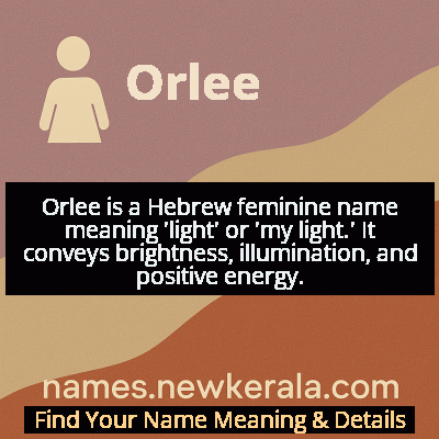 Orlee Name Meaning and Origin