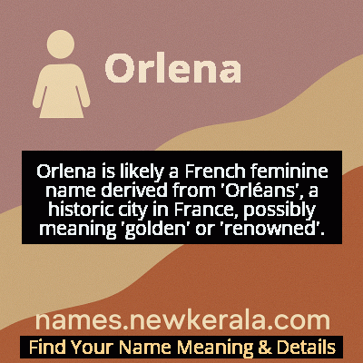 Orlena Name Meaning and Origin