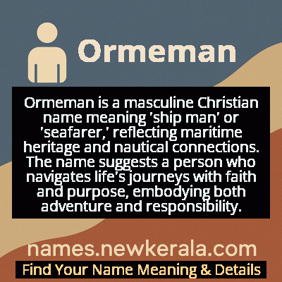 Ormeman Name Meaning and Origin