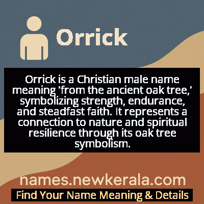 Orrick Name Meaning and Origin