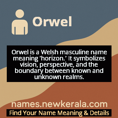 Orwel Name Meaning and Origin