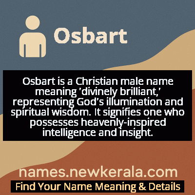 Osbart Name Meaning and Origin