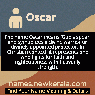 Oscar Name Meaning and Origin