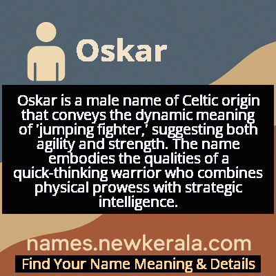 Oskar Name Meaning and Origin