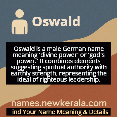Oswald Name Meaning and Origin