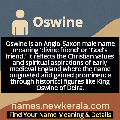 Oswine Name Meaning and Origin
