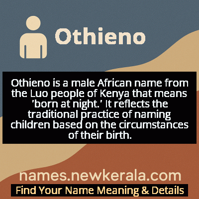 Othieno Name Meaning and Origin