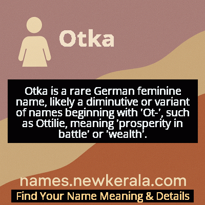 Otka Name Meaning and Origin