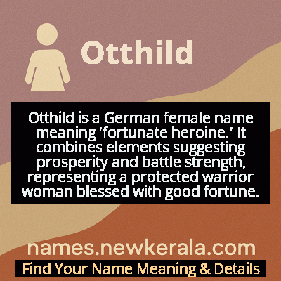 Otthild Name Meaning and Origin
