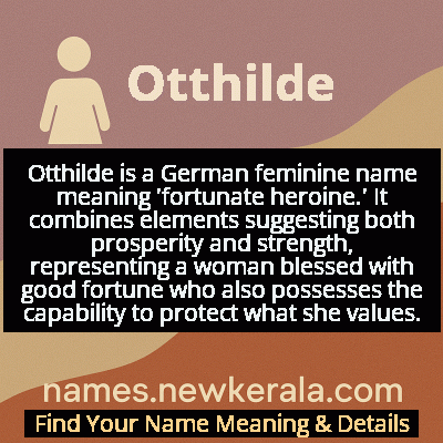 Otthilde Name Meaning and Origin