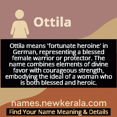 Ottila Name Meaning and Origin