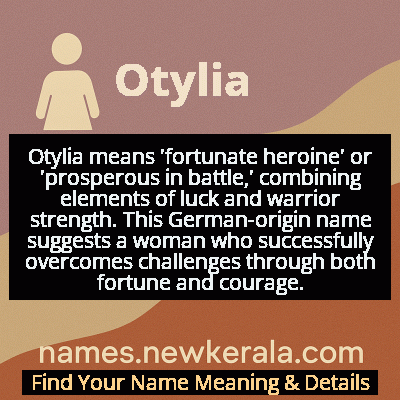 Otylia Name Meaning and Origin