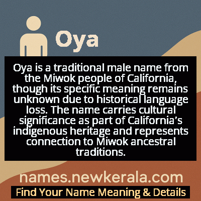 Oya Name Meaning and Origin
