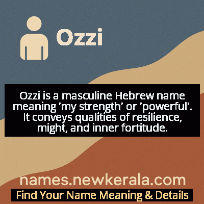 Ozzi Name Meaning and Origin