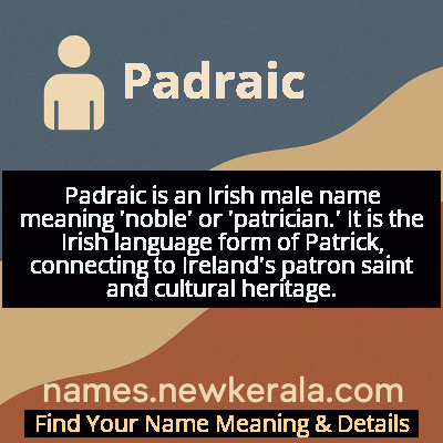 Padraic Name Meaning and Origin