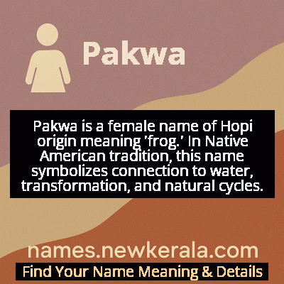 Pakwa Name Meaning and Origin