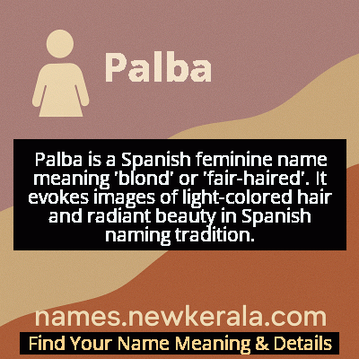 Palba Name Meaning and Origin