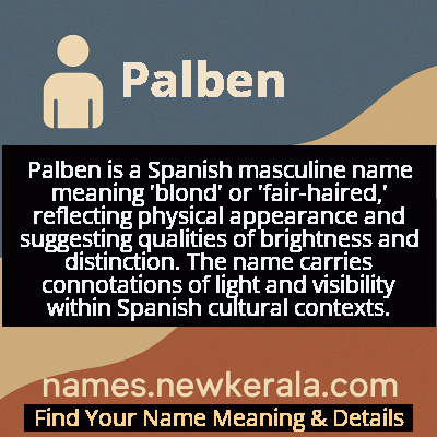 Palben Name Meaning and Origin