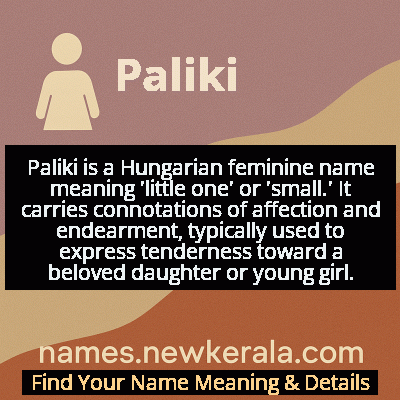 Paliki Name Meaning and Origin