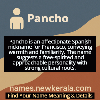Pancho Name Meaning and Origin