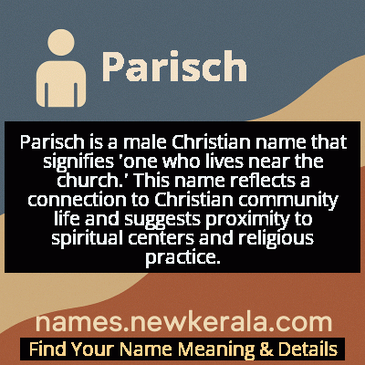 Parisch Name Meaning and Origin