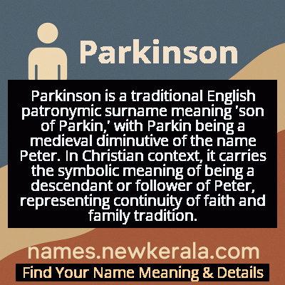 Parkinson Name Meaning and Origin