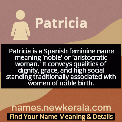 Patricia Name Meaning and Origin