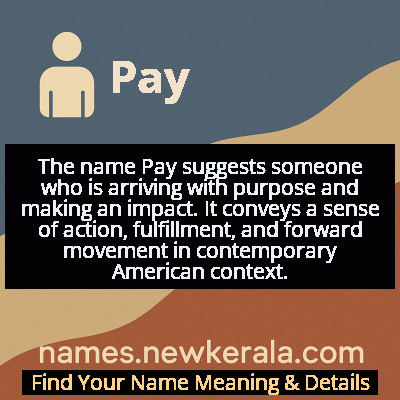 Pay Name Meaning and Origin