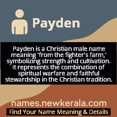 Payden Name Meaning and Origin