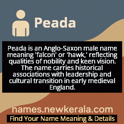 Peada Name Meaning and Origin