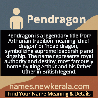 Pendragon Name Meaning and Origin