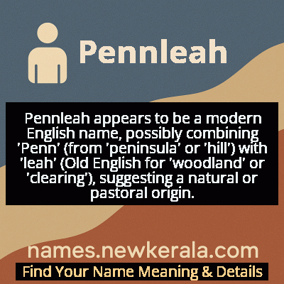 Pennleah Name Meaning and Origin