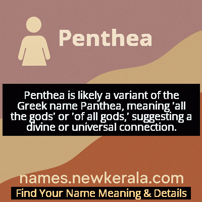 Penthea Name Meaning and Origin