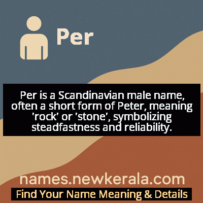 Per Name Meaning and Origin
